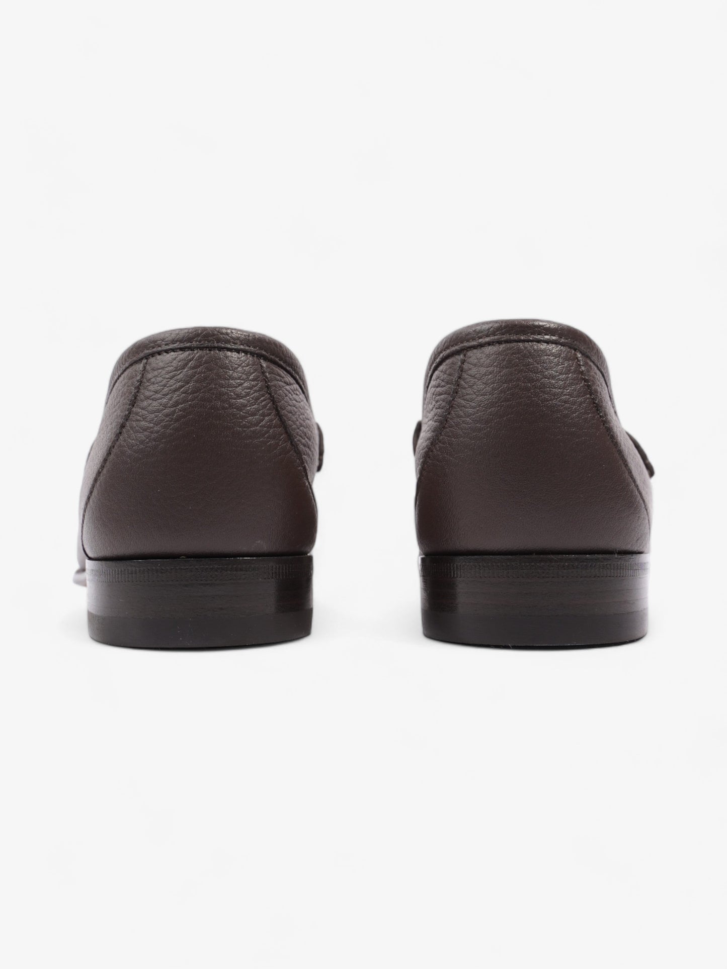 Gucci Horsebit Loafers Brown / Green / Red Leather EU 40.5 UK 6.5