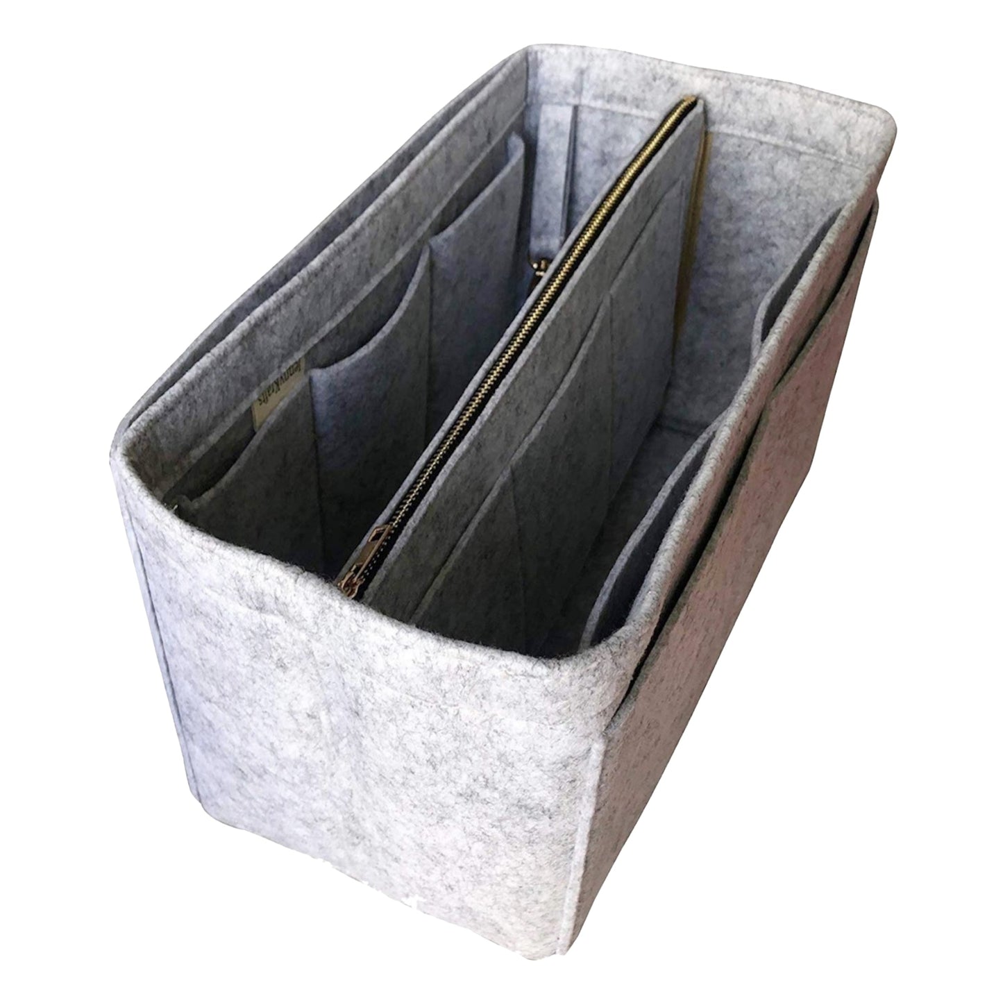 Organizer for [Jumbo Classic Flap, Chanel] Bag Insert (Felt, with Detachable Zip Pouch)