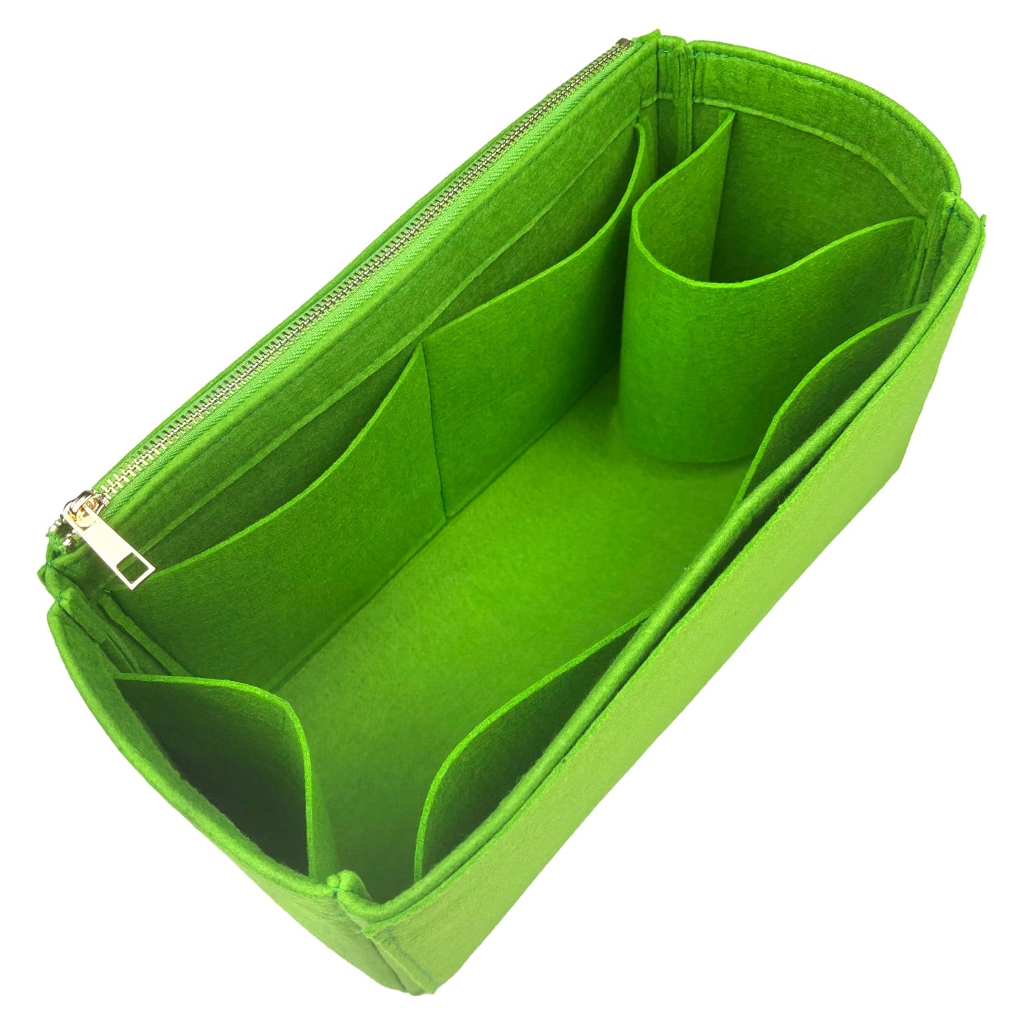 Organizer for [Supermodel Tote XL, Chanel] Bag Insert (Felt, Full-width Zip and Open Pocket)