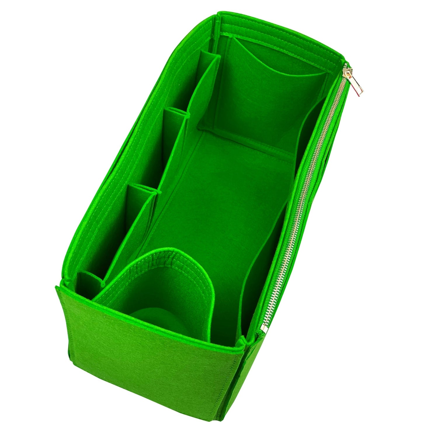 Organizer for [Cerf Large, Chanel] Bag Insert (Felt, Wide Open Pockets)