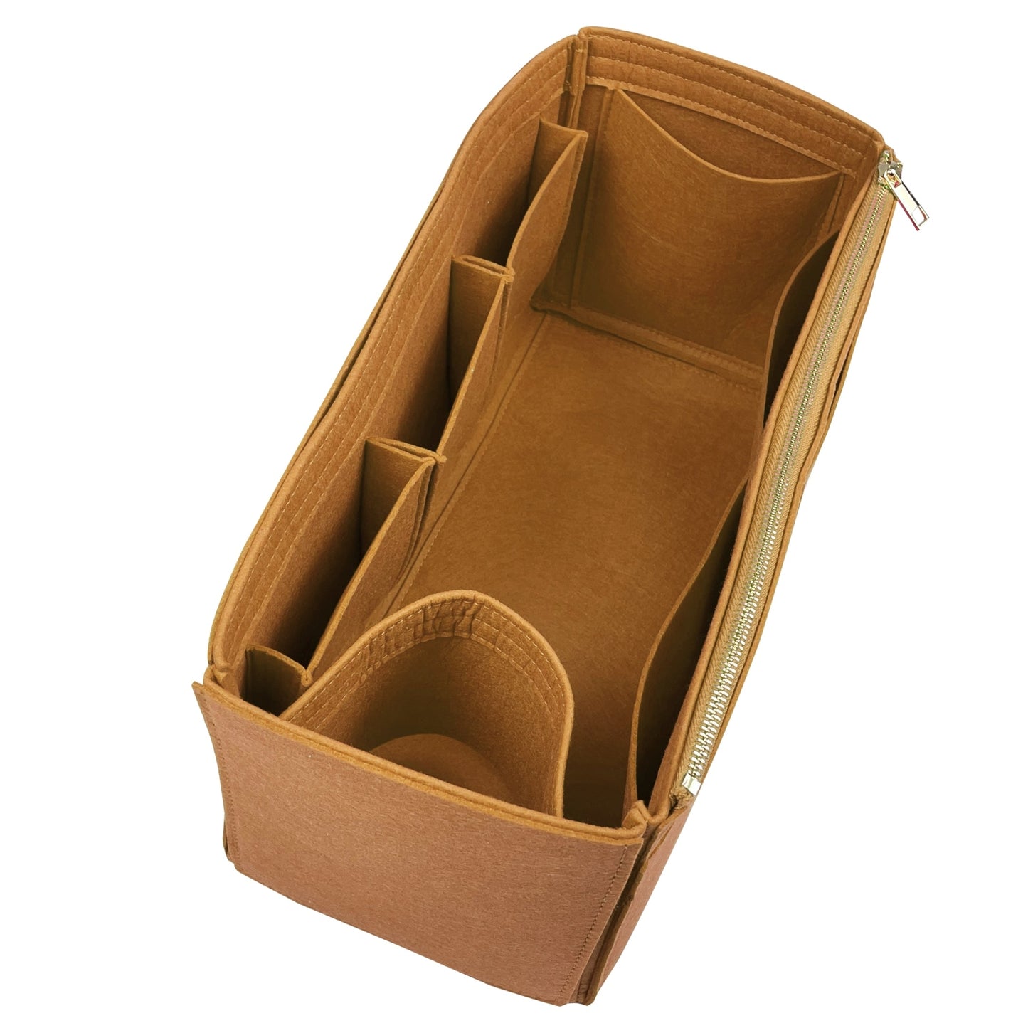 Organizer for [Supermodel Tote XL, Chanel] Bag Insert (Felt, Wide Open Pockets)