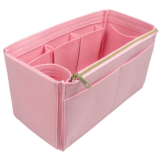 Organizer for [NIKI Oversized, Saint Laurent (YSL)] Bag Insert (Felt, Wide Open Pockets)