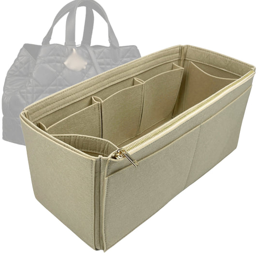 Organizer for [Small Toujours Bag, Dior] Bag Insert (Felt, Wide Open Pockets)