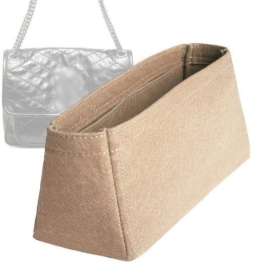 Organizer for [NIKI Oversized, Saint Laurent (YSL)] Bag Insert (Felt, Trapezoid Shape)