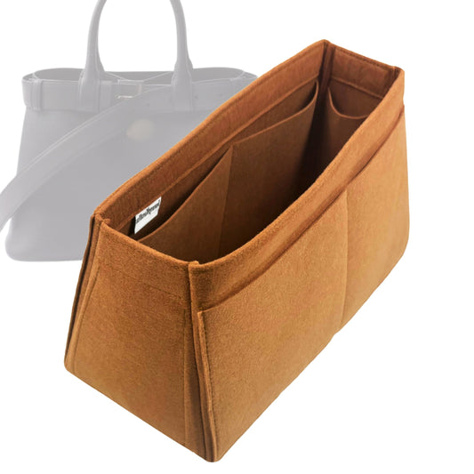 Organizer for [Large Buckle leather handbag with belt, Prada] Bag Insert (Felt, Trapezoid Shape)