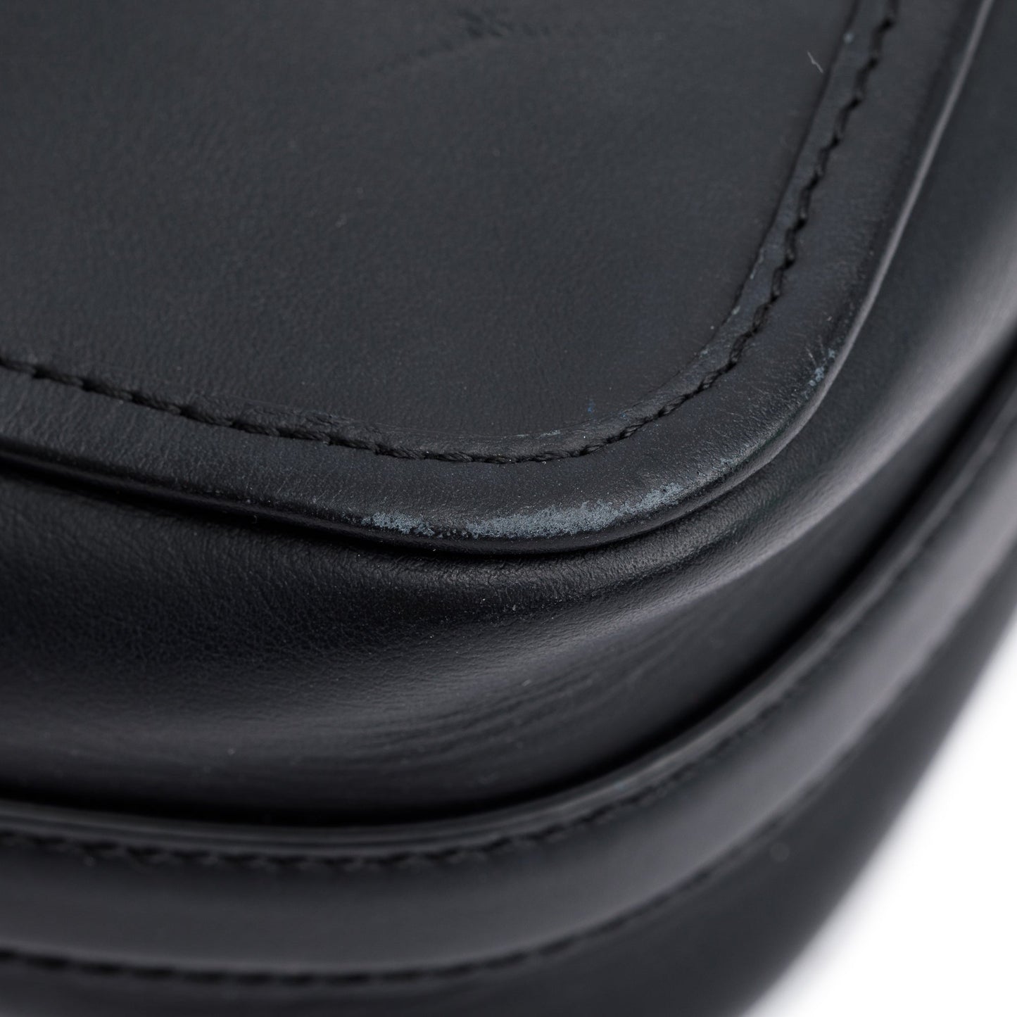 Fendi Black Vitello Century Leather F is Fendi Camera Bag