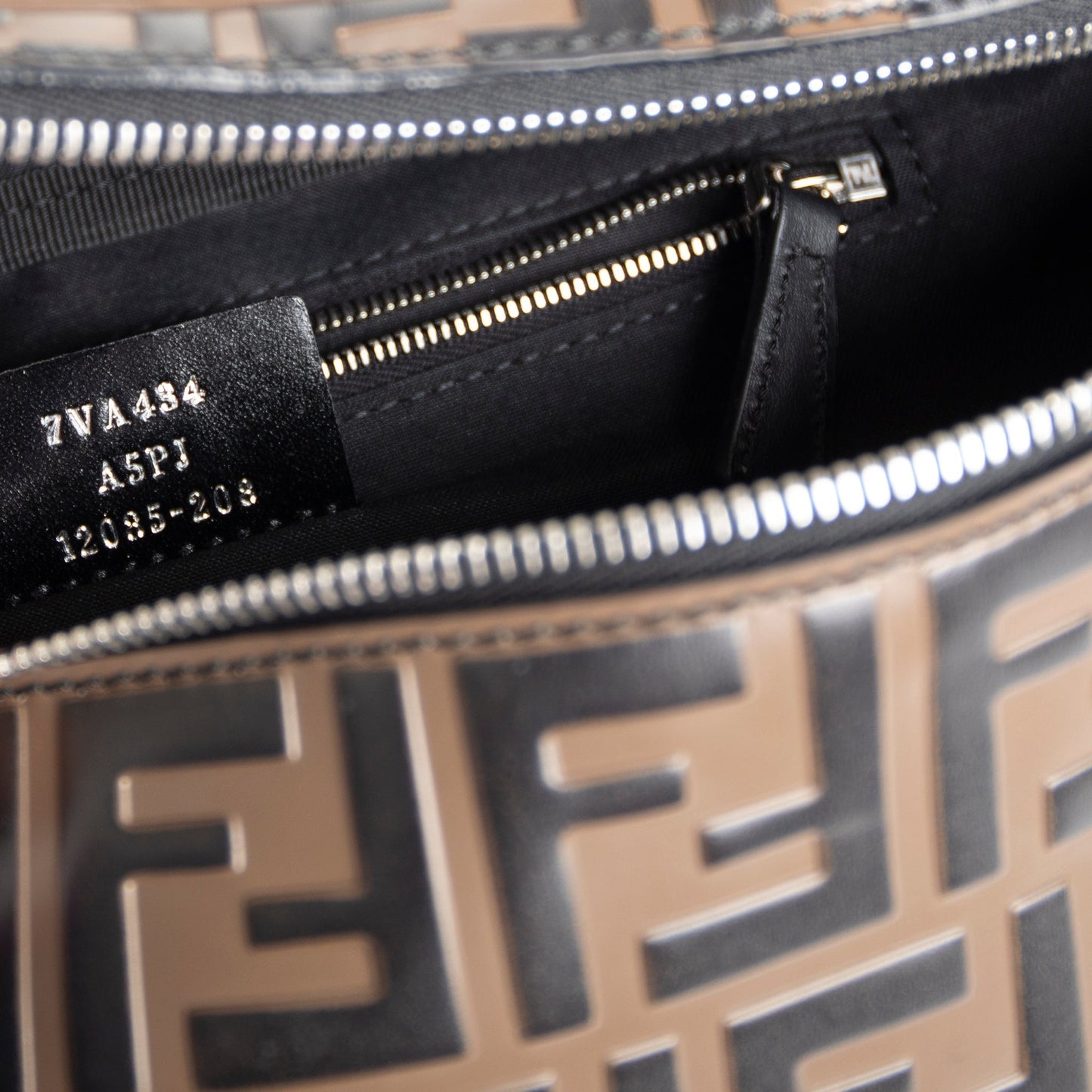 Fendi Embossed FF Belt Bag