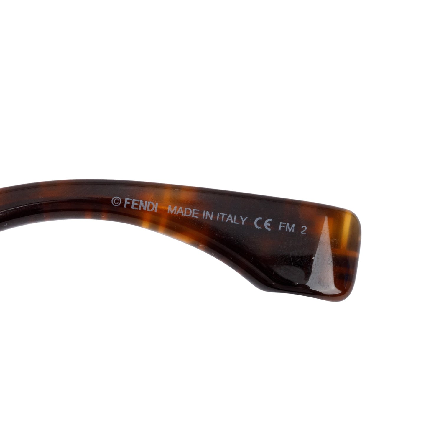 Fendi FF0457/G/S Zucca Havana Acetate Fendi Roma Oversize Sunglasses