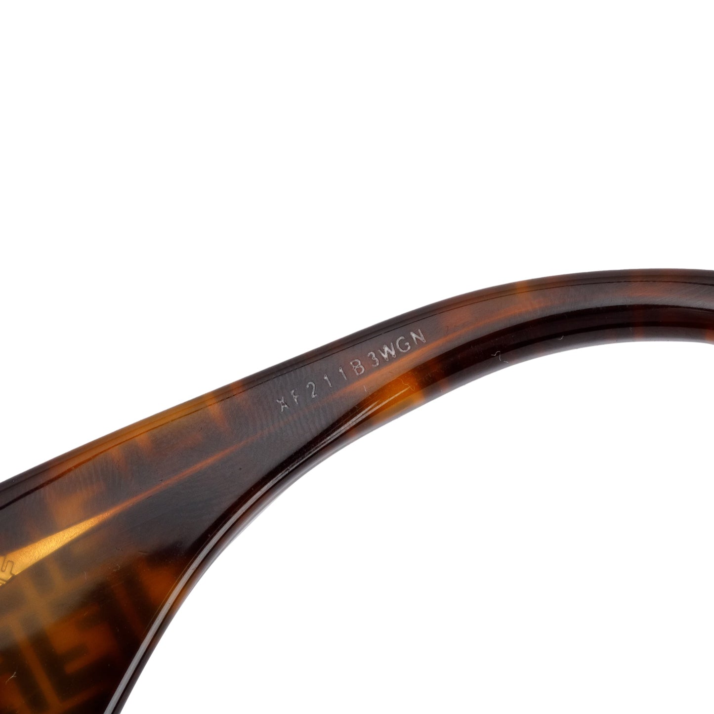 Fendi FF0457/G/S Zucca Havana Acetate Fendi Roma Oversize Sunglasses