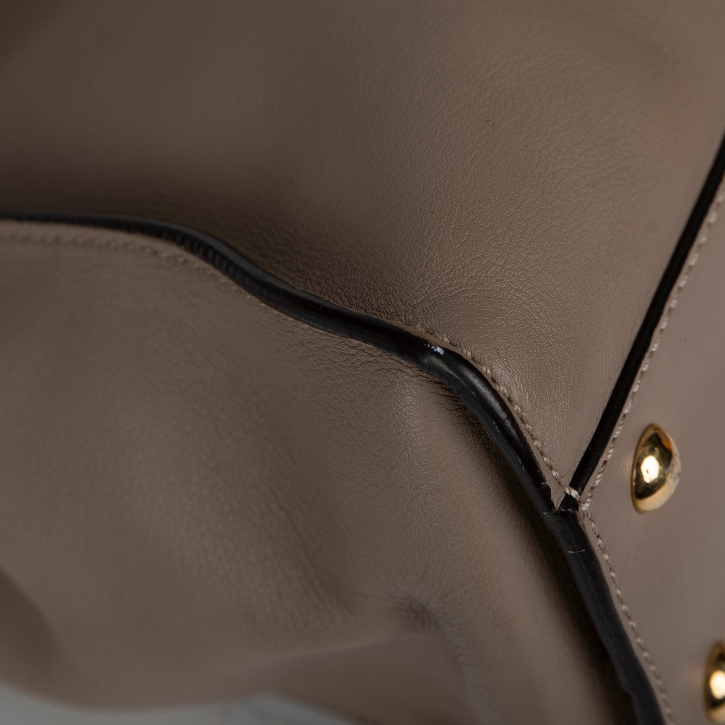 Fendi Medium Peekaboo Bag with Tortoise Detail