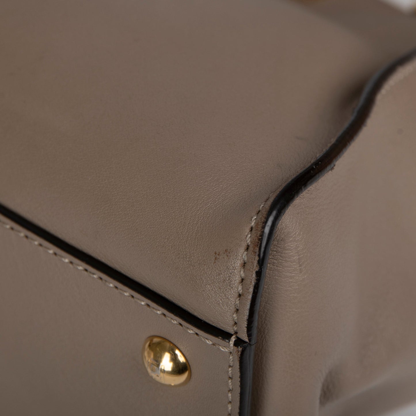 Fendi Medium Peekaboo Bag with Tortoise Detail