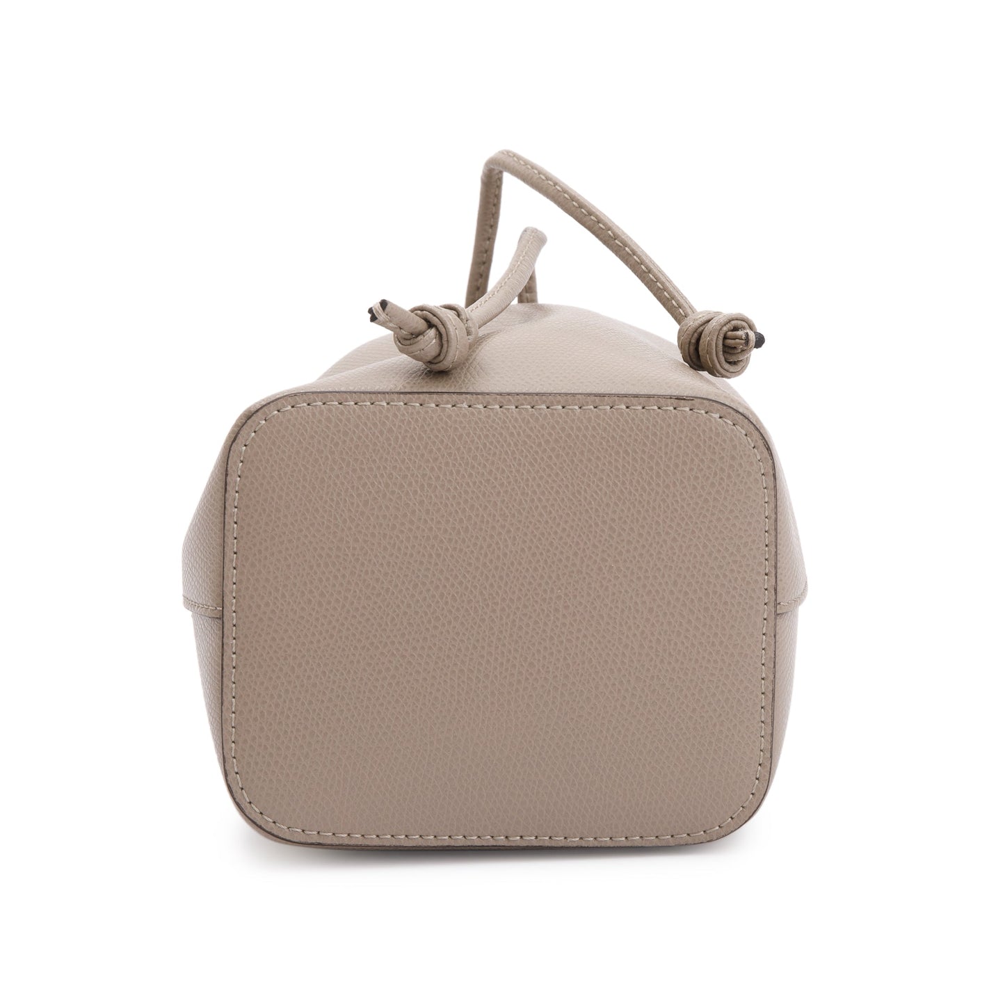 Fendi Taupe Calfskin Leather Mini Mon Tresor Bucket Bag