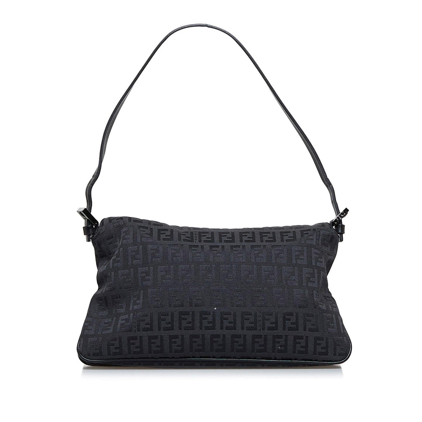 Fendi Zucchino Double Flap Baguette (SHG-1vyG7b)