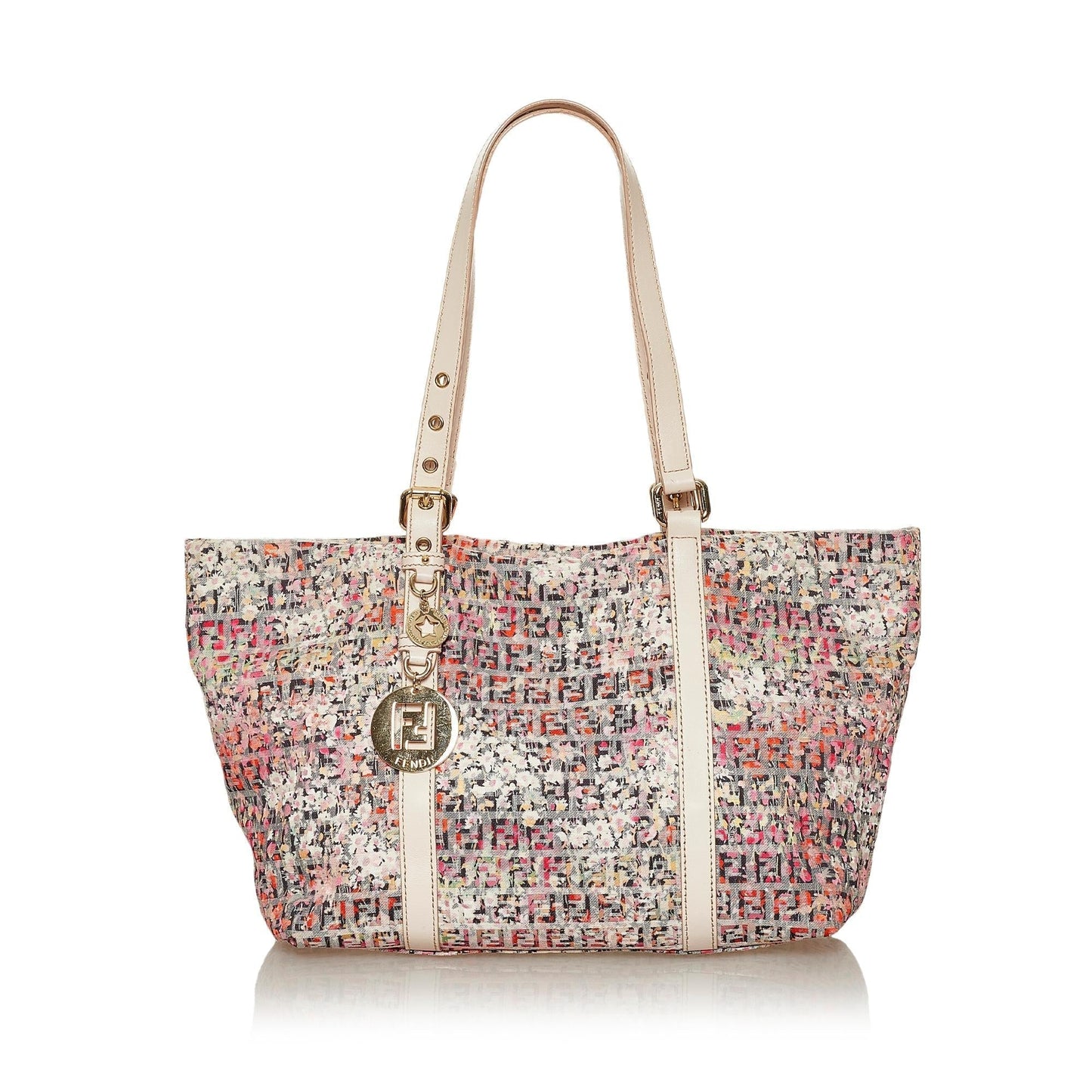 Fendi Zucchino Floral Tote Bag (SHG-28531)
