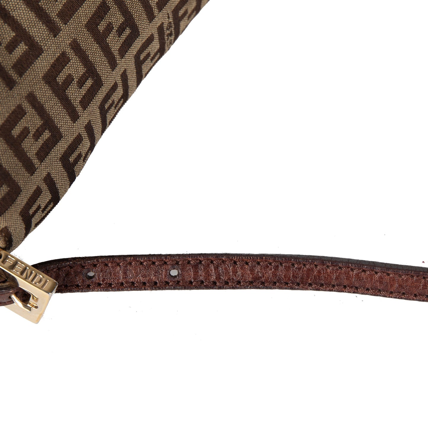 Fendi Zucchino Mini Mama Baguette Bag