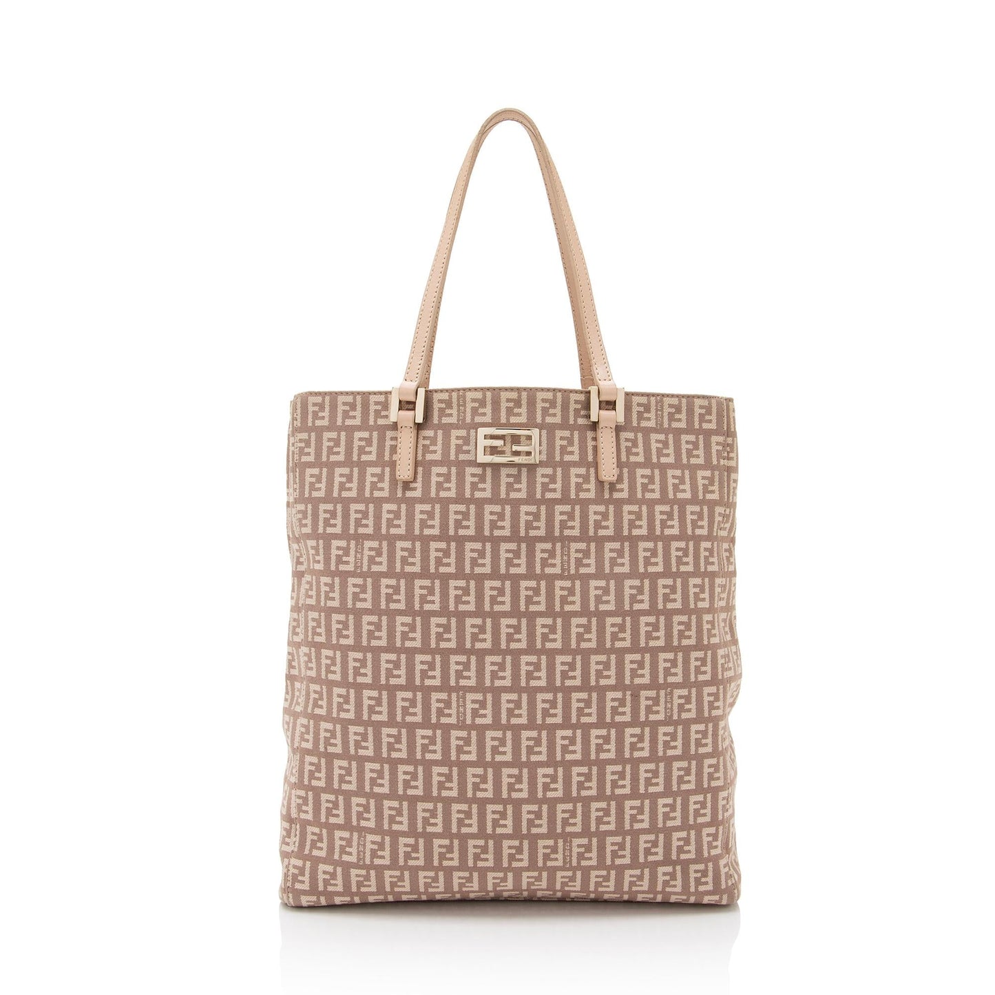 Fendi Zucchino Tall Tote (SHF-t0XZH3)