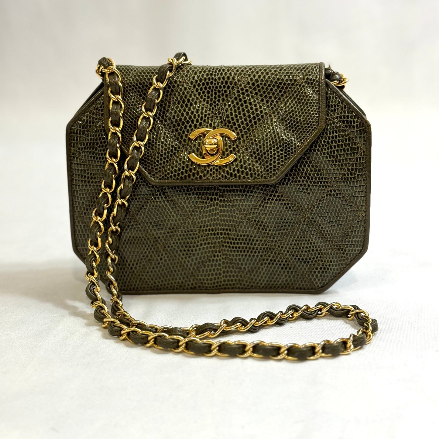 Chanel - Sac   en lézard