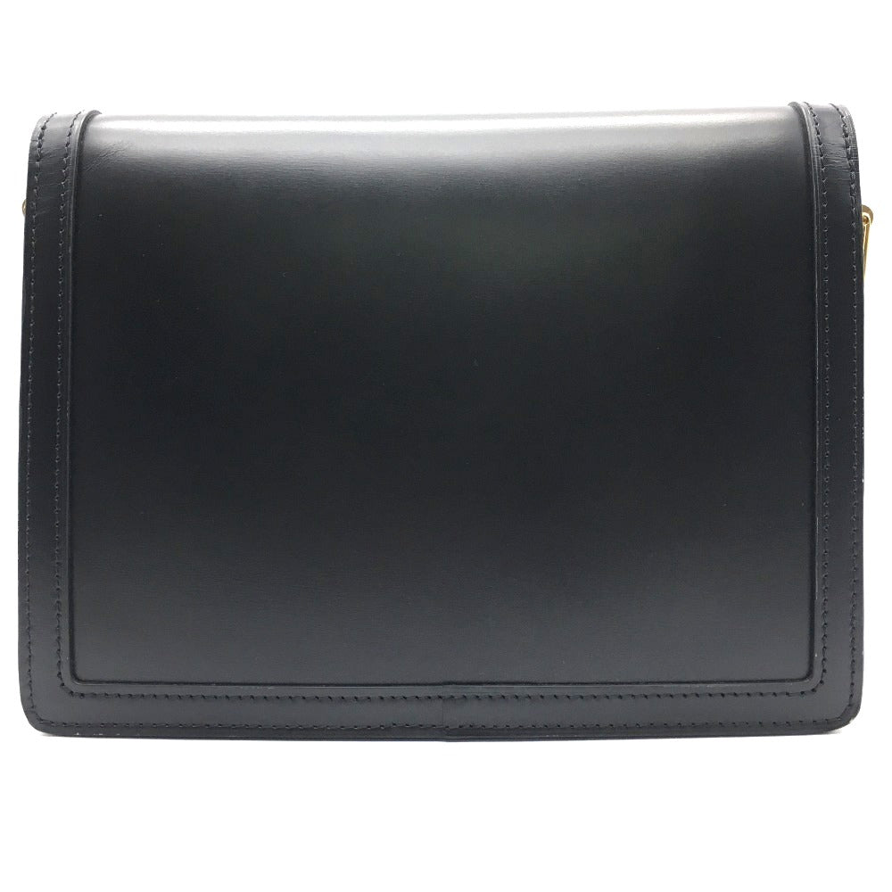 LOUIS VUITTON Shoulder Bag M55821 Calfskin black LV Lock Chain Dauphiné MM