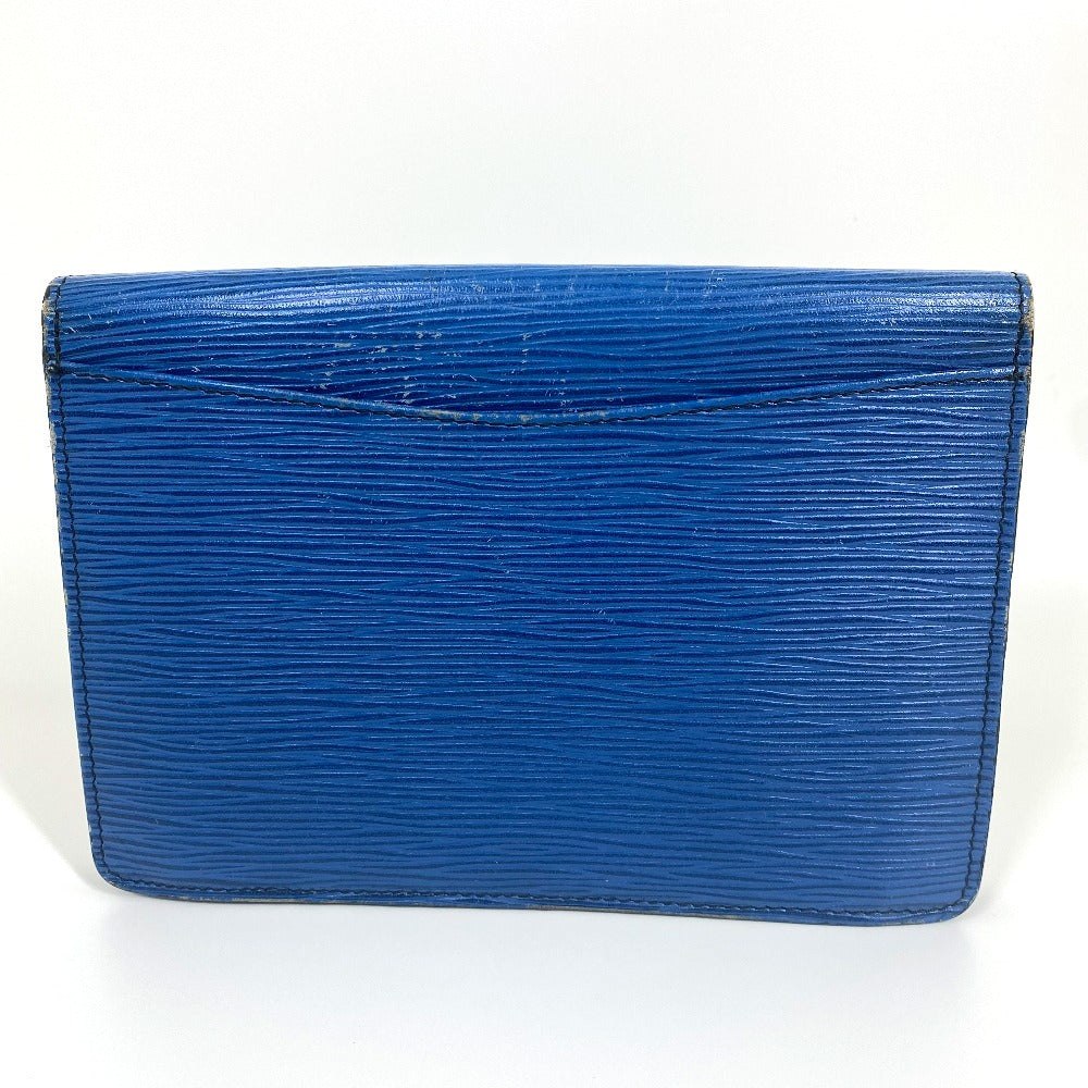 LOUIS VUITTON Clutch bag M52655 Epi Leather blue Epi Montagne 23 mens  d
