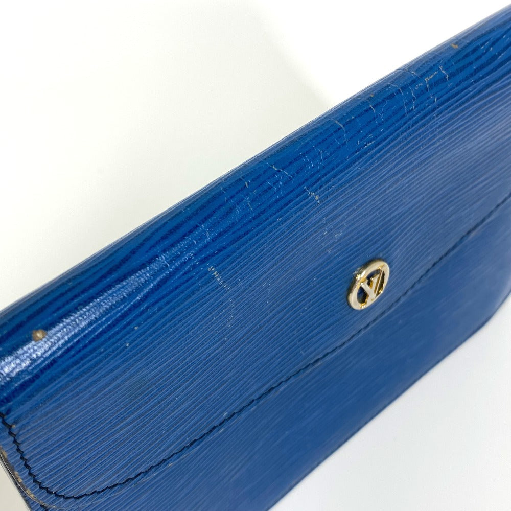LOUIS VUITTON Clutch bag M52655 Epi Leather blue Epi Montagne 23 mens  d