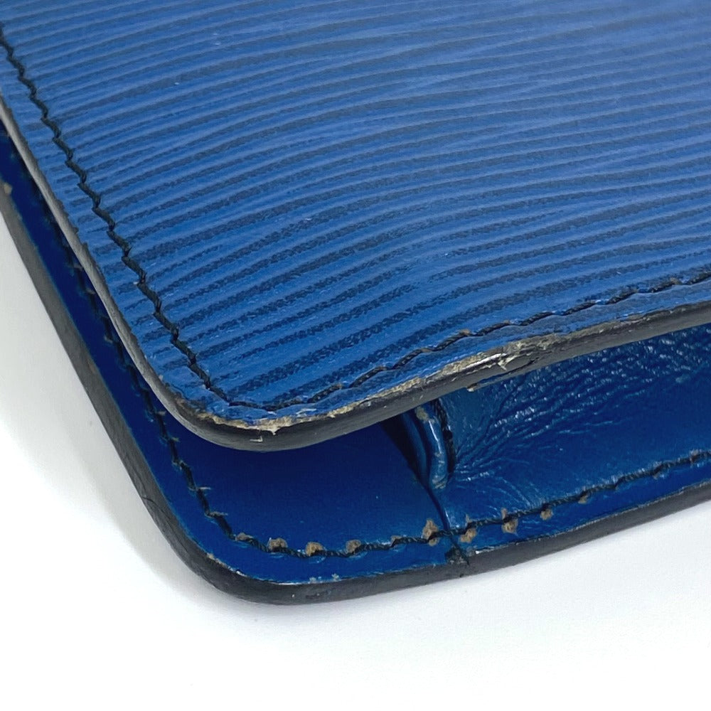 LOUIS VUITTON Clutch bag M52655 Epi Leather blue Epi Montagne 23 mens  d