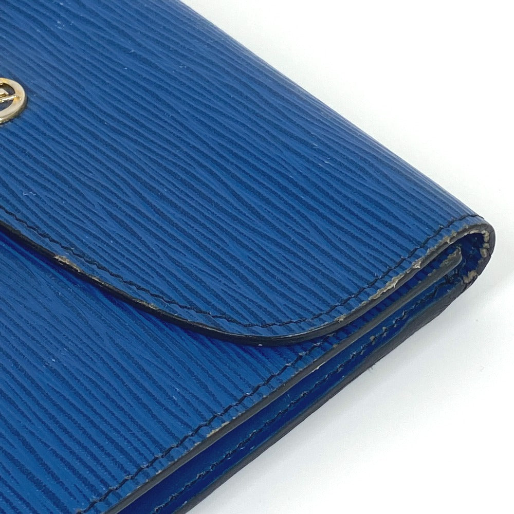 LOUIS VUITTON Clutch bag M52655 Epi Leather blue Epi Montagne 23 mens  d
