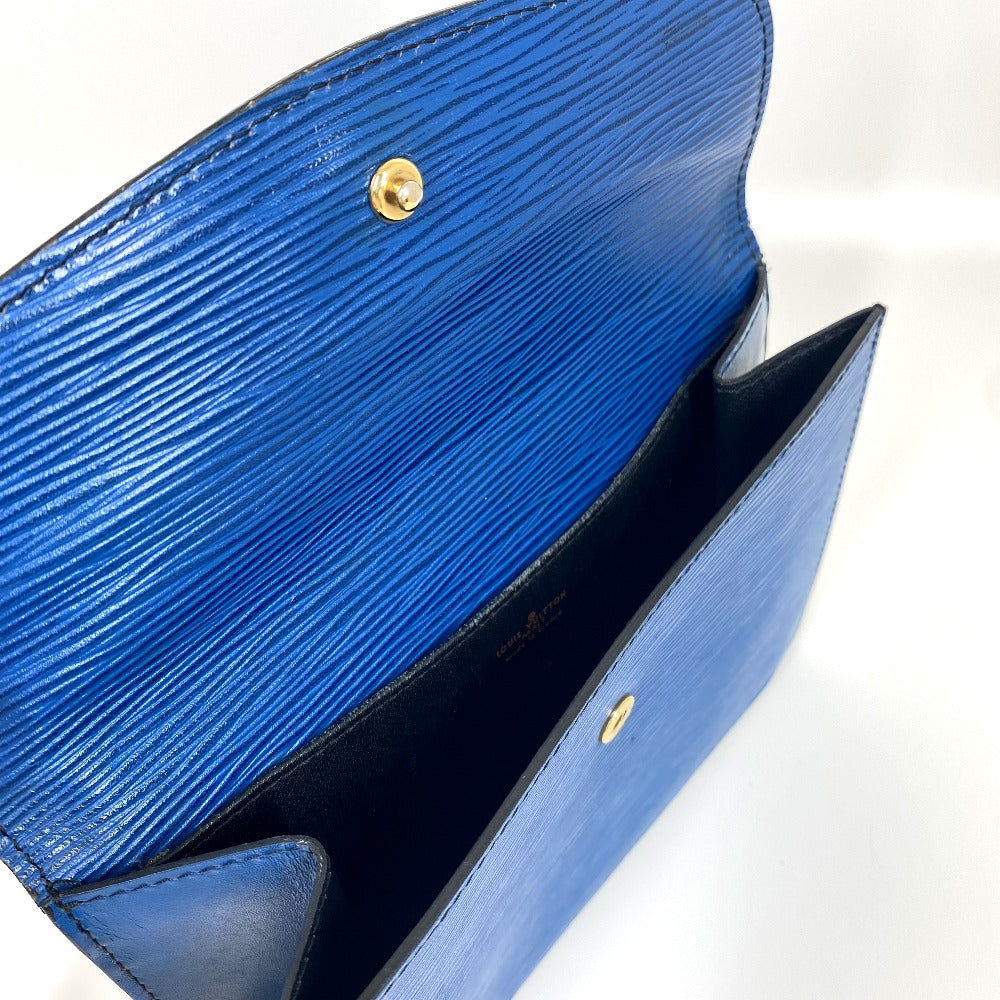 LOUIS VUITTON Clutch bag M52655 Epi Leather blue Epi Montagne 23 mens  d