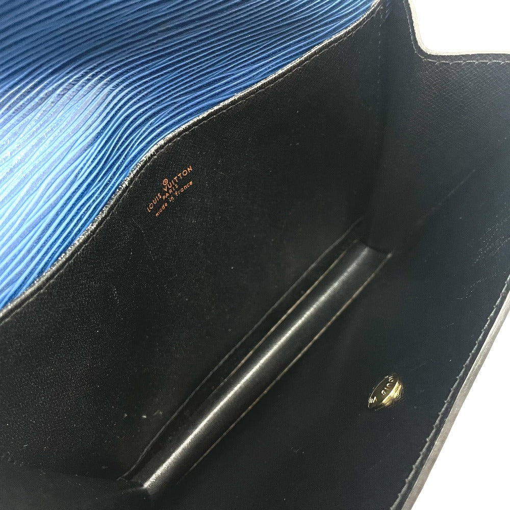 LOUIS VUITTON Clutch bag M52655 Epi Leather blue Epi Montagne 23 mens  d
