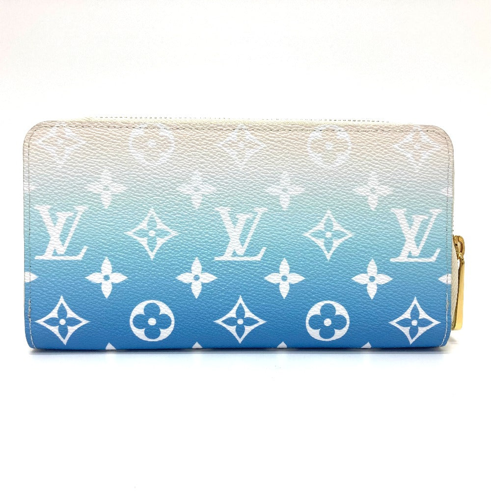 LOUIS VUITTON Long Wallet Purse M80360 Monogram canvas blue Monogram Giant By the pool Women