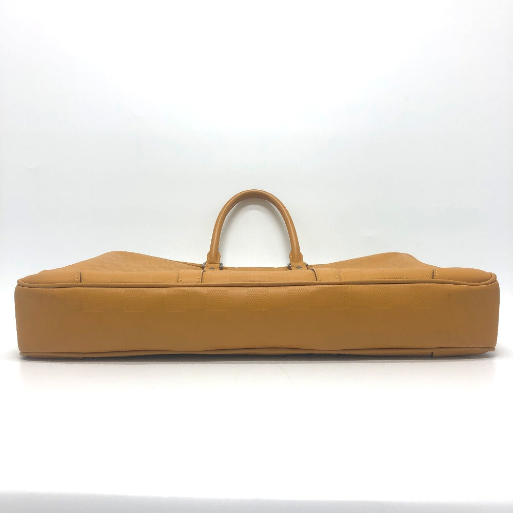 LOUIS VUITTON Business bag N41218 Damier Anfini Leather Yellow type Anfini Handbag Women  d