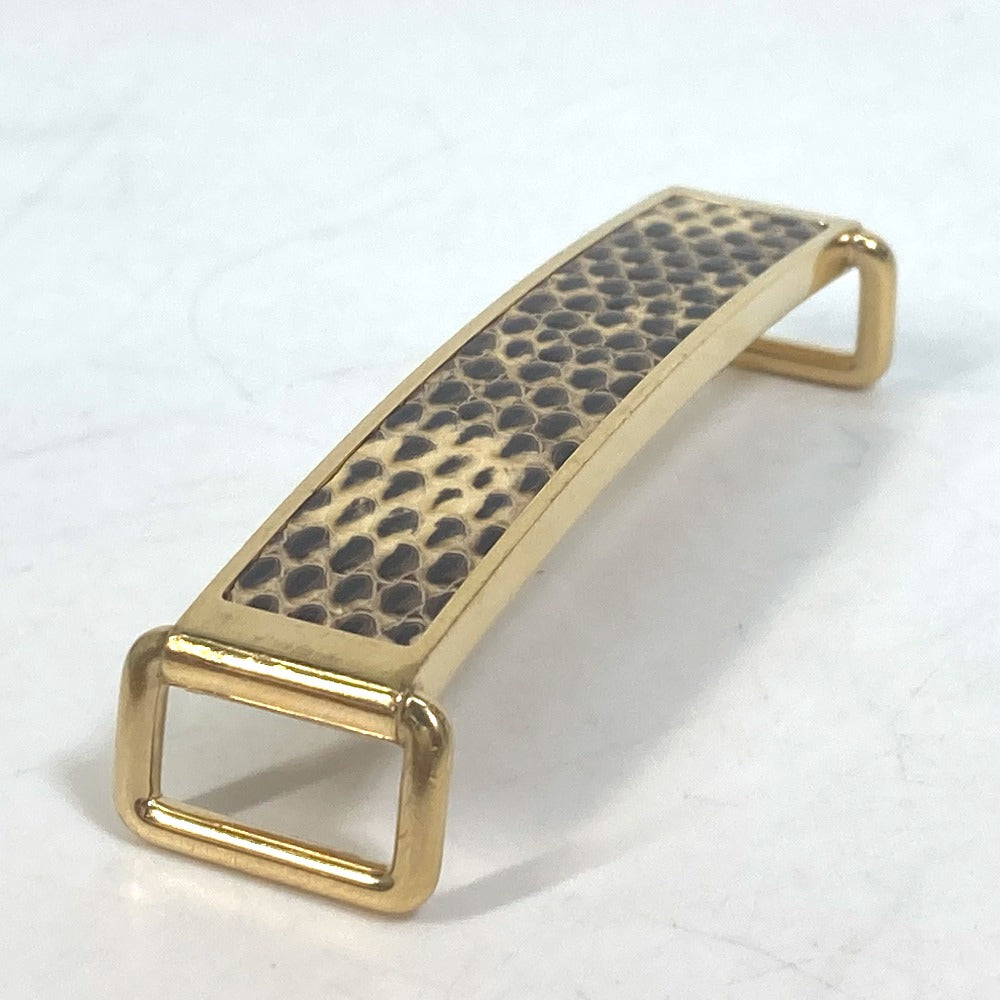 HERMES belt leather yellow Thin belt Women 70  d