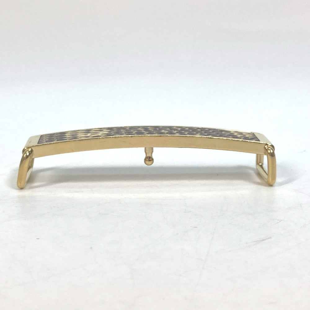 HERMES belt leather yellow Thin belt Women 70  d