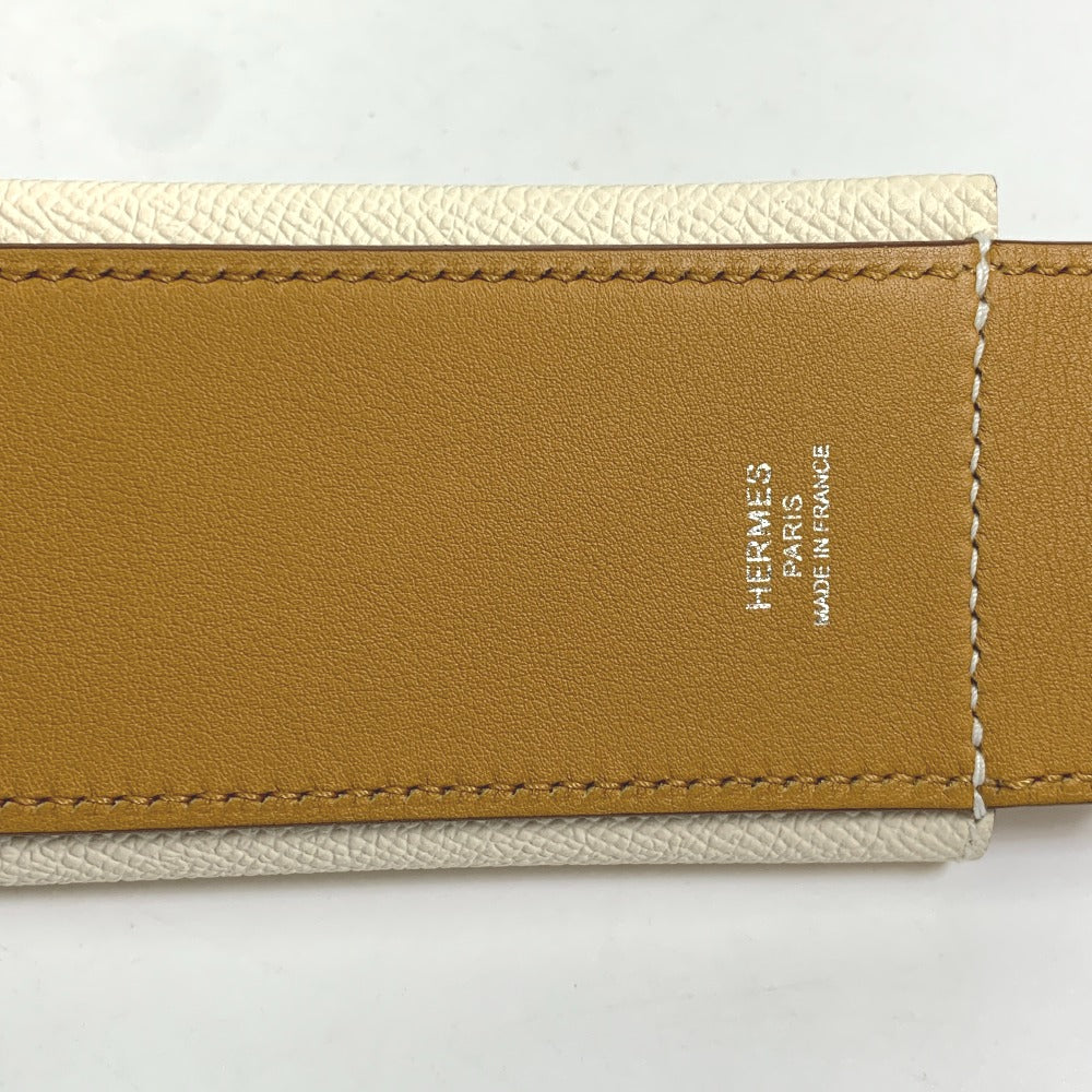HERMES Shoulder strap Swift, Epsom beige bandouliere Bag strap Women  d