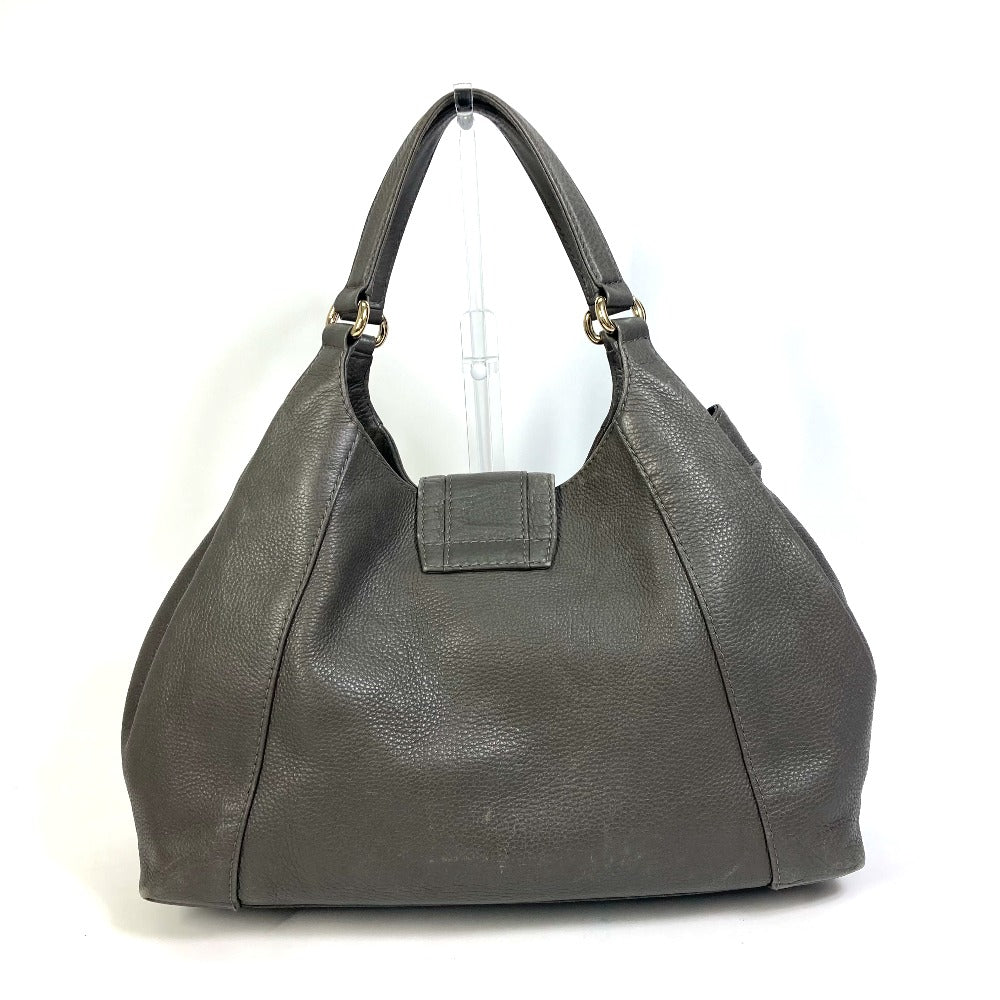 GUCCI Tote Bag 268747 leather Brown D-shaped ring Women