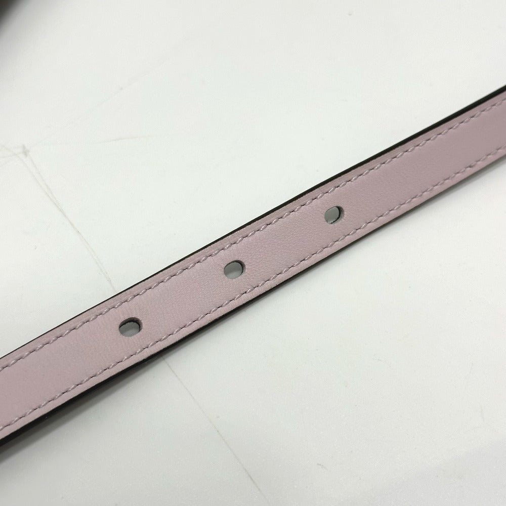 HERMES belt Vaux Swift, Epsom pink/khaki Cadena/fashion accessories Lucky 15 PM Women  d