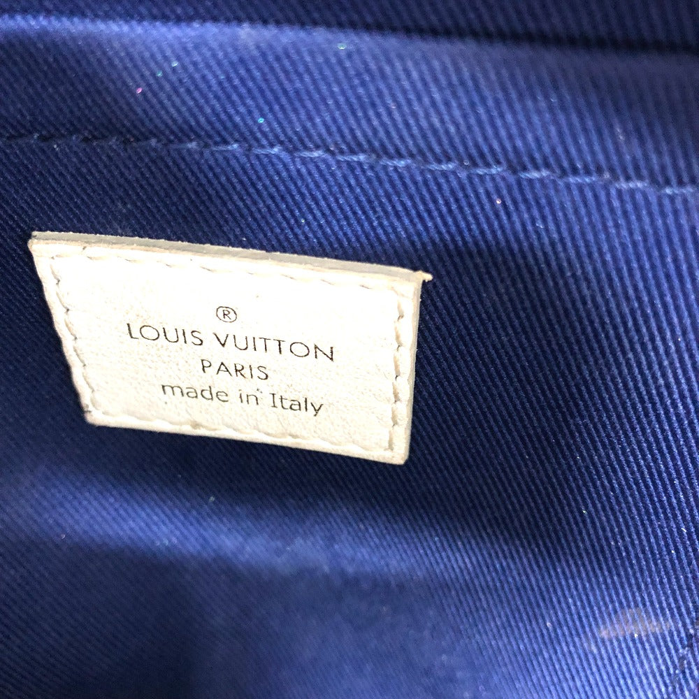 LOUIS VUITTON Backpack M46207 Jacquard , Monogram Jacquard blue Monogram jacquard Palm Springs Mini Women  d