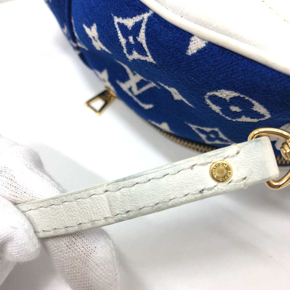 LOUIS VUITTON Backpack M46207 Jacquard , Monogram Jacquard blue Monogram jacquard Palm Springs Mini Women  d