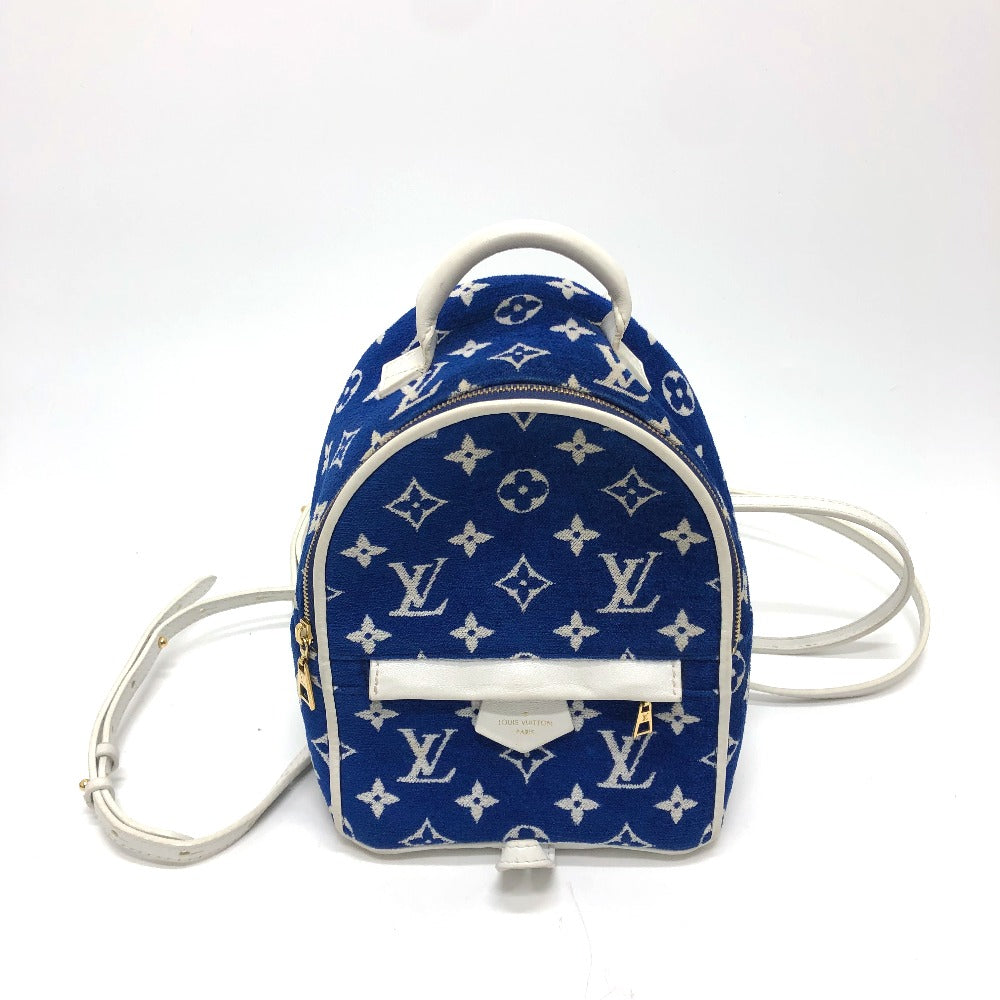 LOUIS VUITTON Backpack M46207 Jacquard , Monogram Jacquard blue Monogram jacquard Palm Springs Mini Women  d