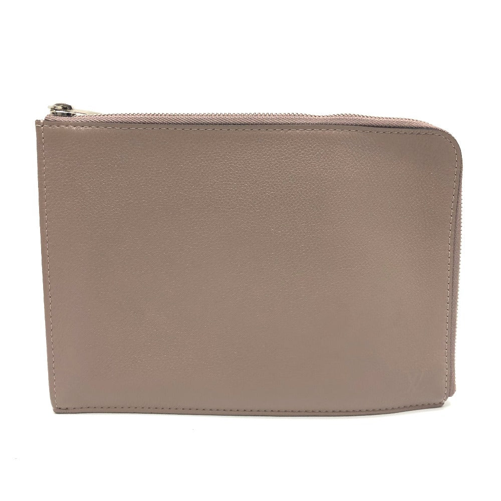 LOUIS VUITTON Clutch bag R99760 Taurillon Clemence Brown L-shaped fastener Pochette Jules PM Women  d
