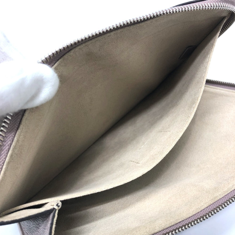 LOUIS VUITTON Clutch bag R99760 Taurillon Clemence Brown L-shaped fastener Pochette Jules PM Women  d