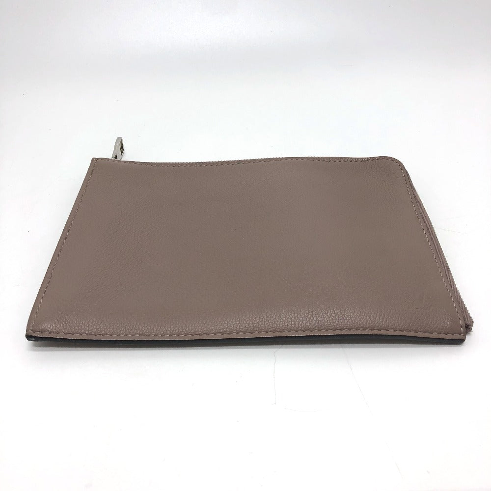 LOUIS VUITTON Clutch bag R99760 Taurillon Clemence Brown L-shaped fastener Pochette Jules PM Women  d