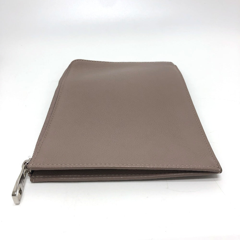 LOUIS VUITTON Clutch bag R99760 Taurillon Clemence Brown L-shaped fastener Pochette Jules PM Women  d