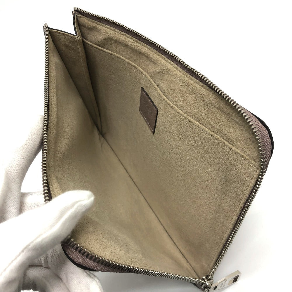 LOUIS VUITTON Clutch bag R99760 Taurillon Clemence Brown L-shaped fastener Pochette Jules PM Women  d