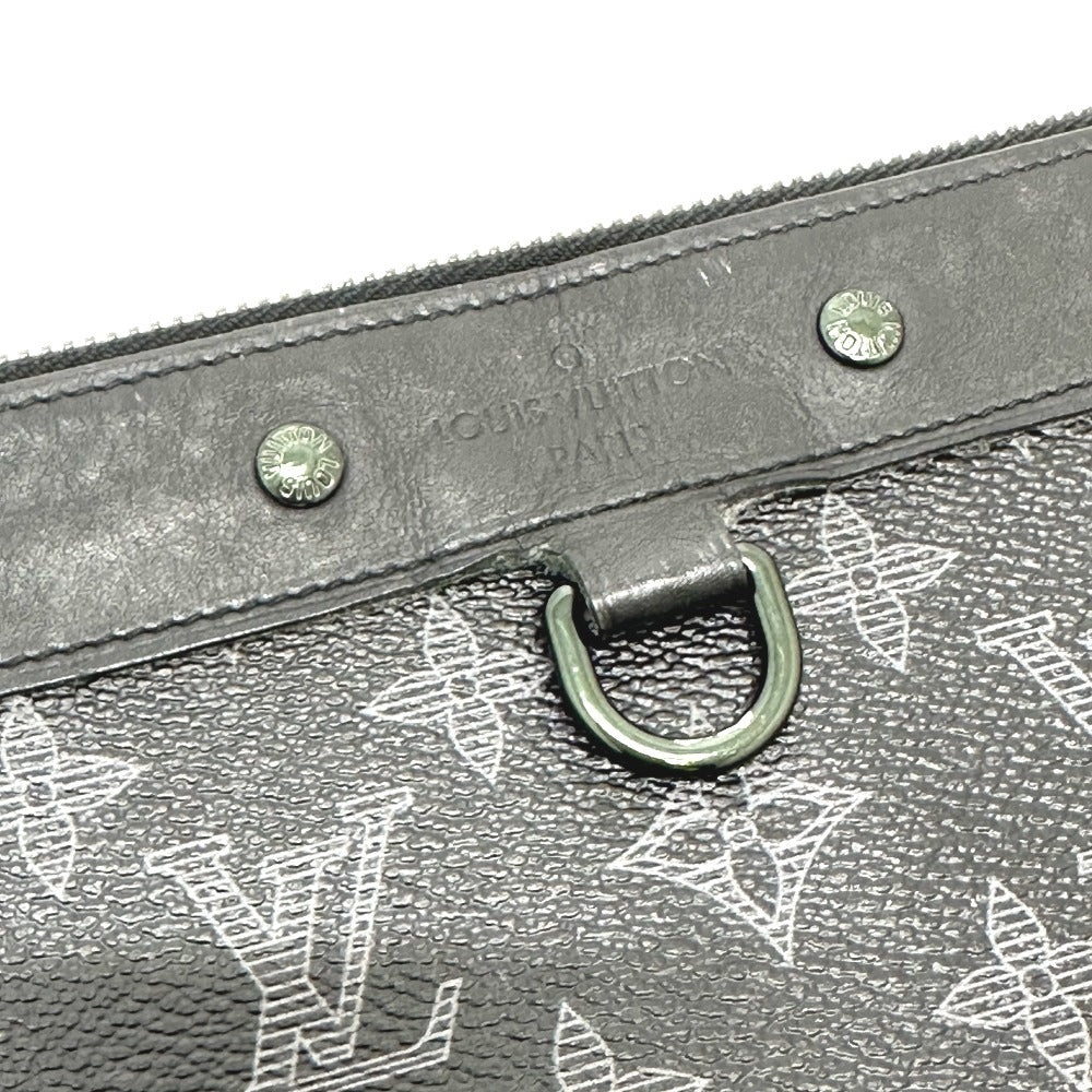 LOUIS VUITTON Clutch bag M52904 Monogram Eclipse Canvas black Bag Monogram Eclipse Pochette Apollo Vivienne mens  d