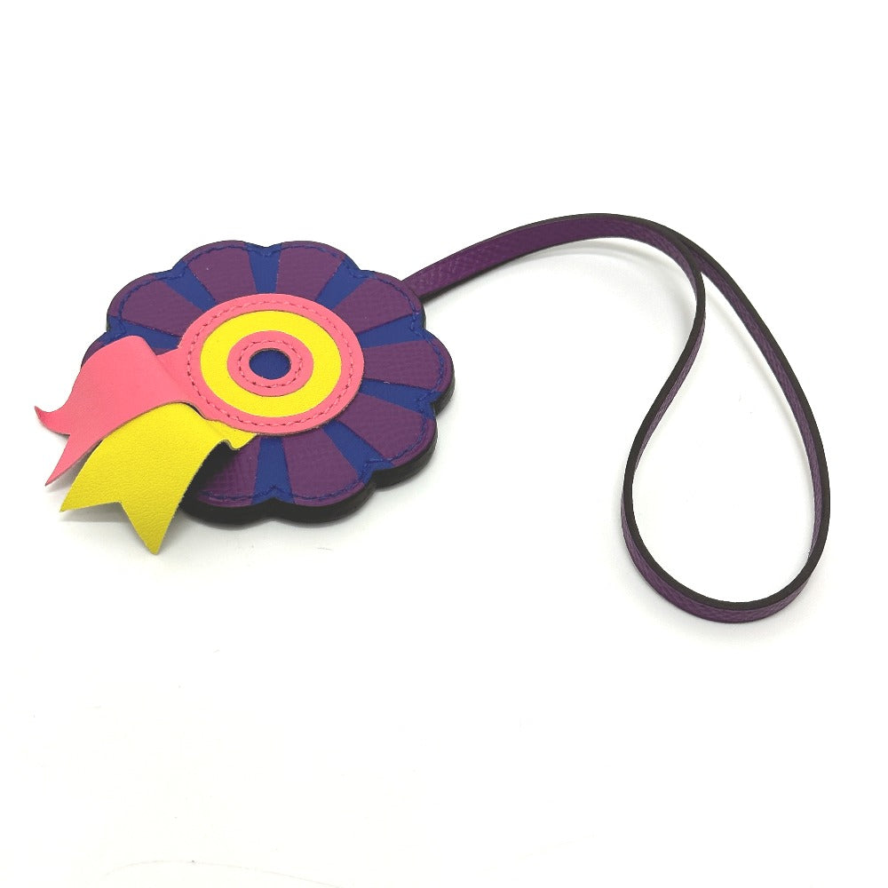 HERMES Bag charm Anyomilo / Epsom purple flour Limited to Omotesando Women  d