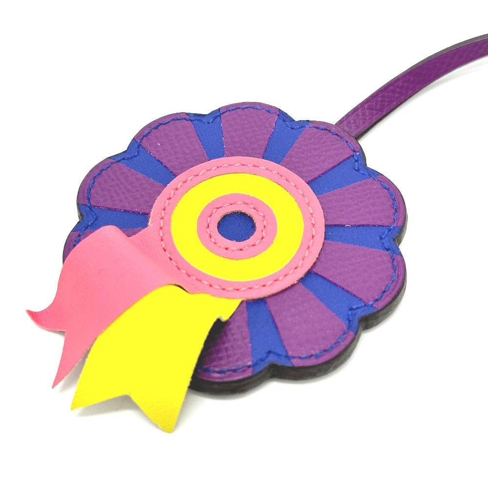 HERMES Bag charm Anyomilo / Epsom purple flour Limited to Omotesando Women  d