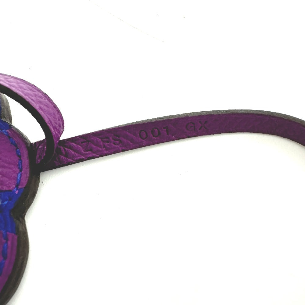 HERMES Bag charm Anyomilo / Epsom purple flour Limited to Omotesando Women  d