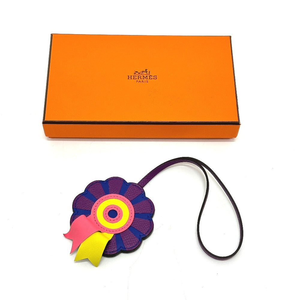 HERMES Bag charm Anyomilo / Epsom purple flour Limited to Omotesando Women  d