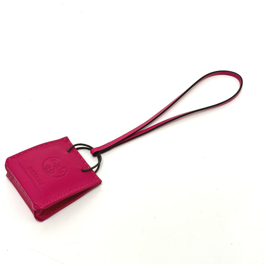 HERMES Bag charm Anyo Miro purple sack orange Women  d