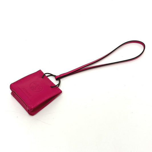 HERMES Bag charm Anyo Miro purple sack orange Women  d
